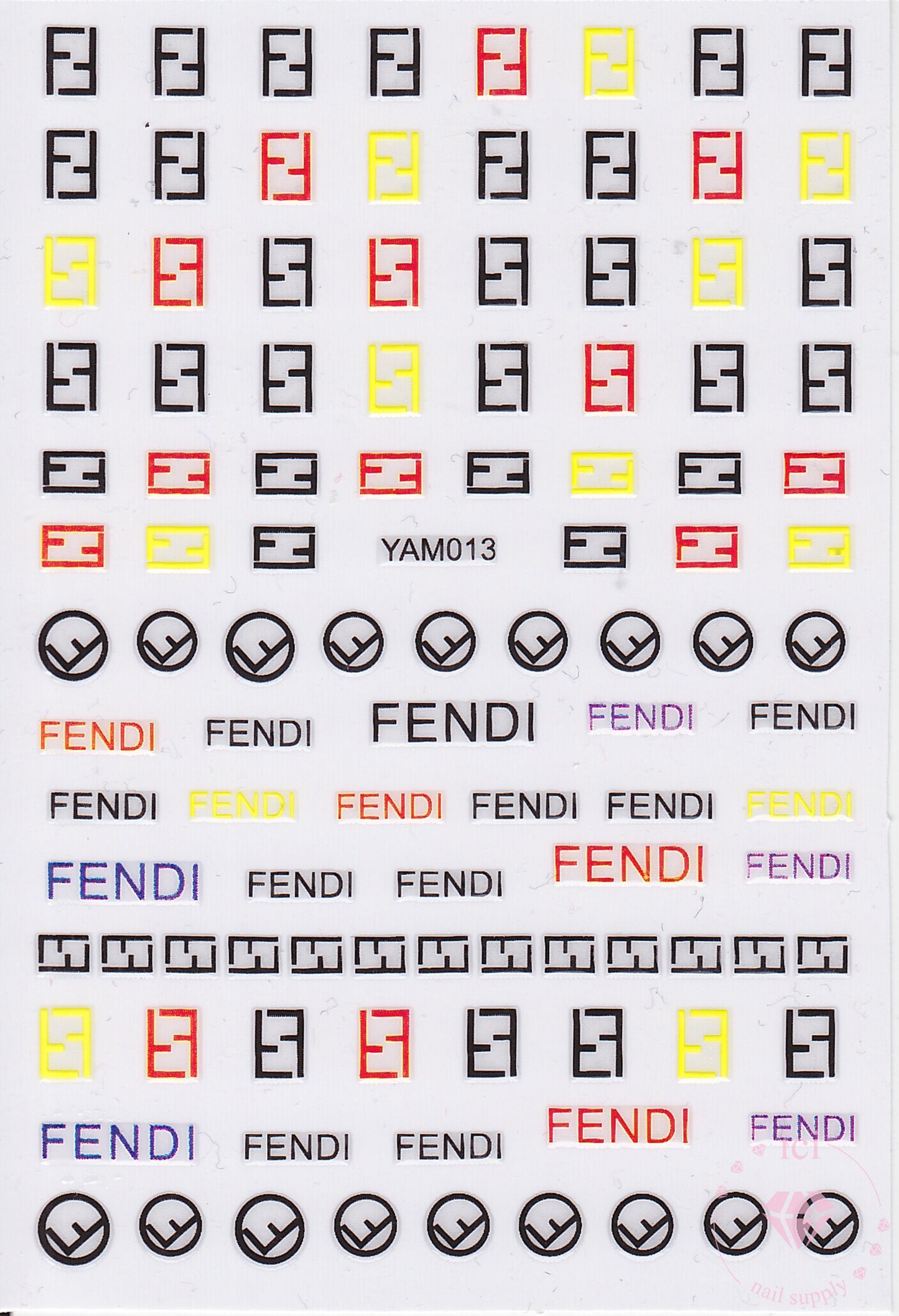 Fendi - Yellow/Orange/Black