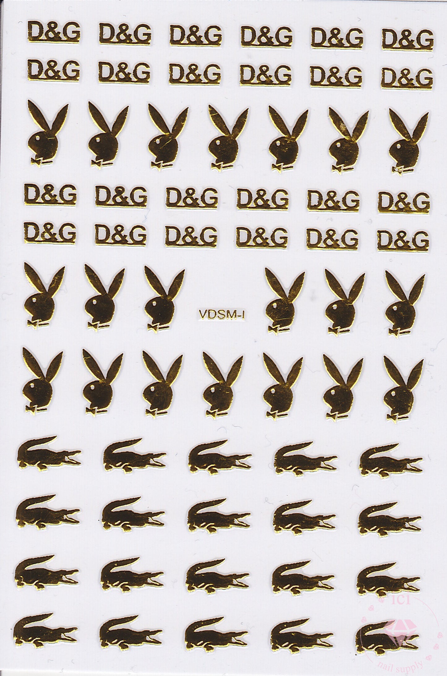 D&G/Playboy/Lacoste - gold
