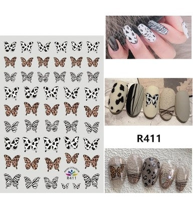 Animal Print Butterflies