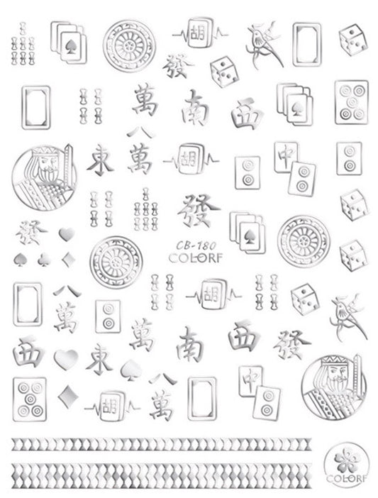 Cards and Mahjong - Silver
