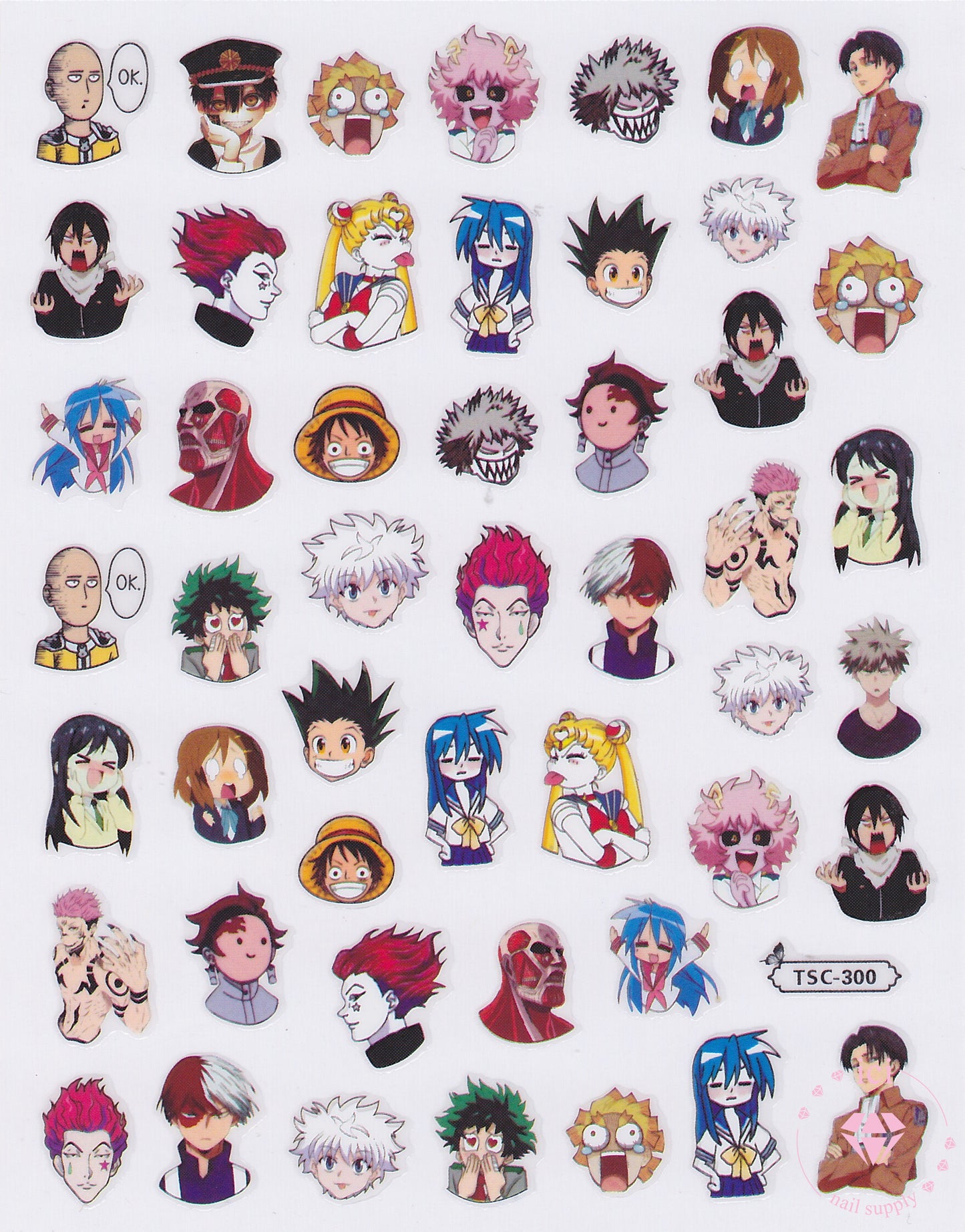 Assorted Anime - Colours