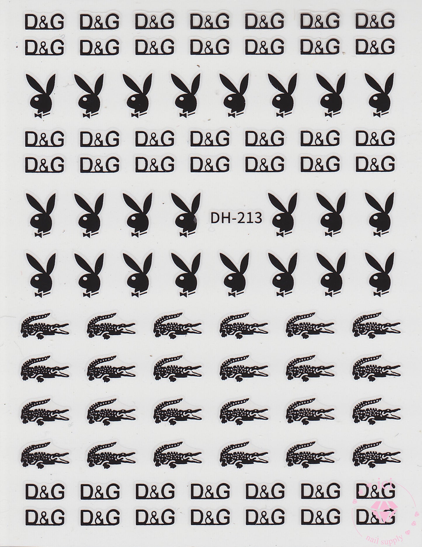 D&G/Playboy/Lacoste - Black