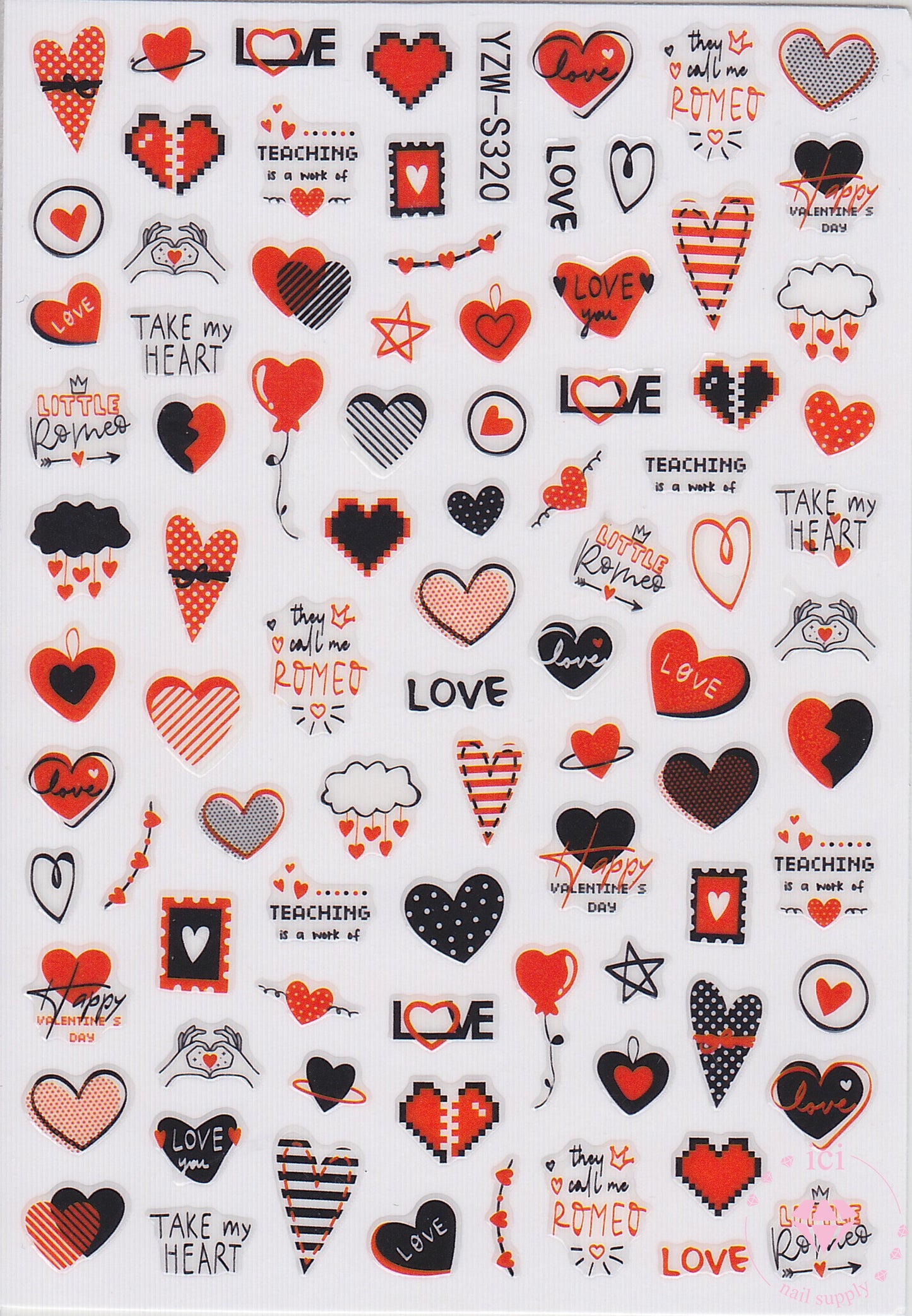 Red Assorted Hearts