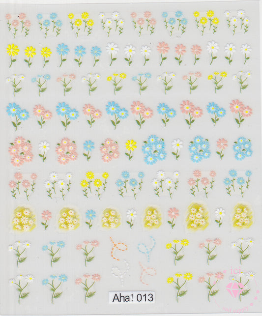 Pastel Flowers | Aha! 013