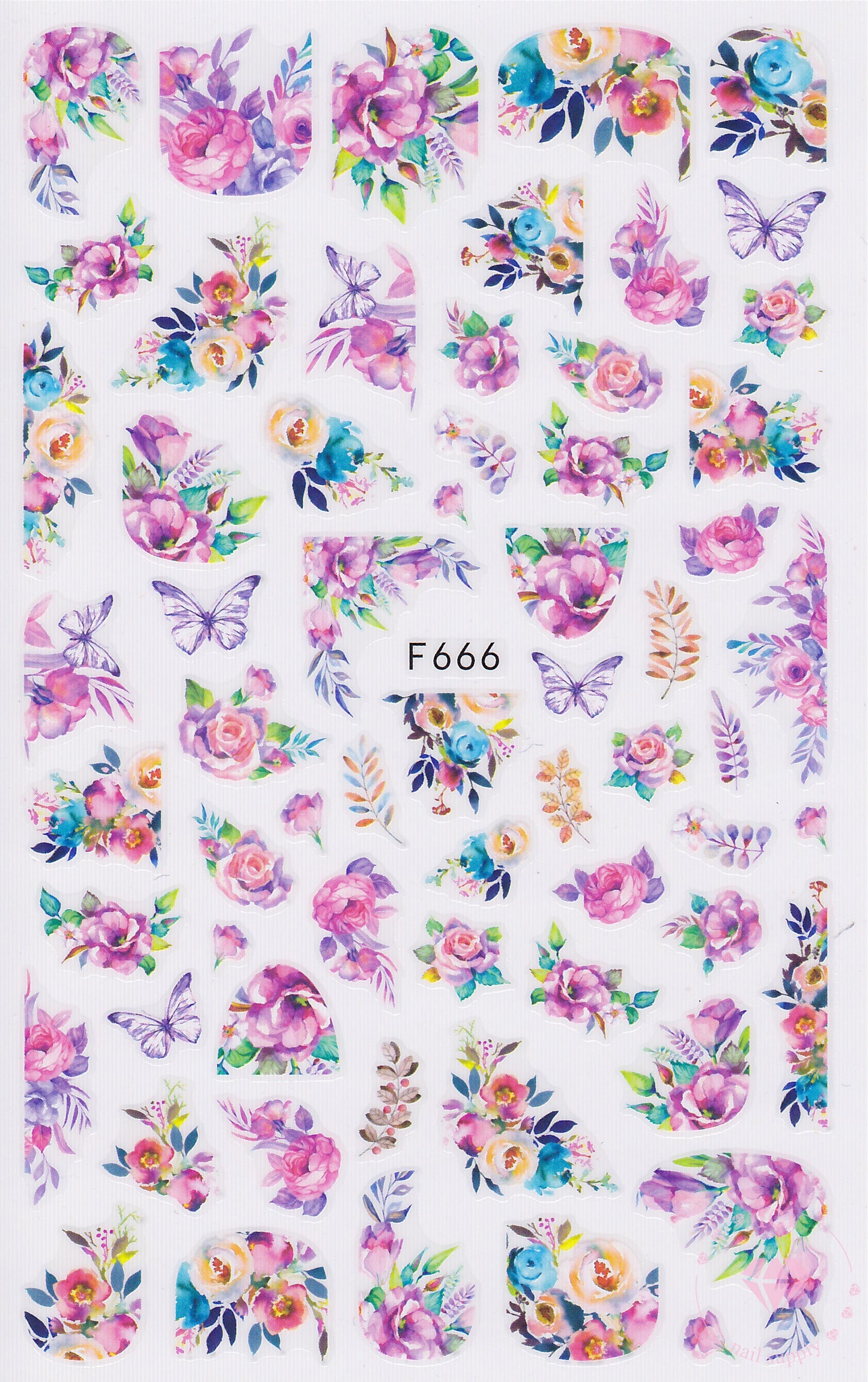 Roses and Butterflies