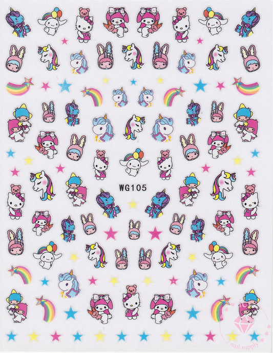 Unicorns and Sanrio