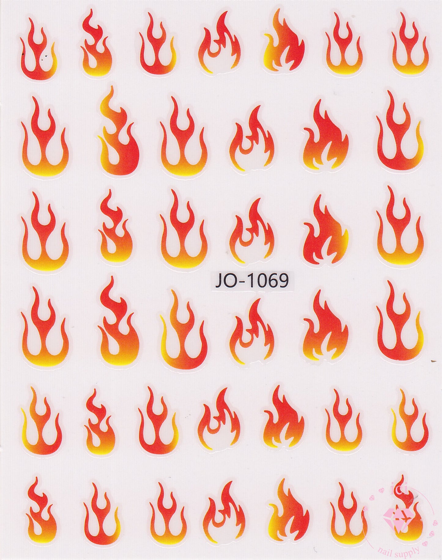 Red and Orange Flame