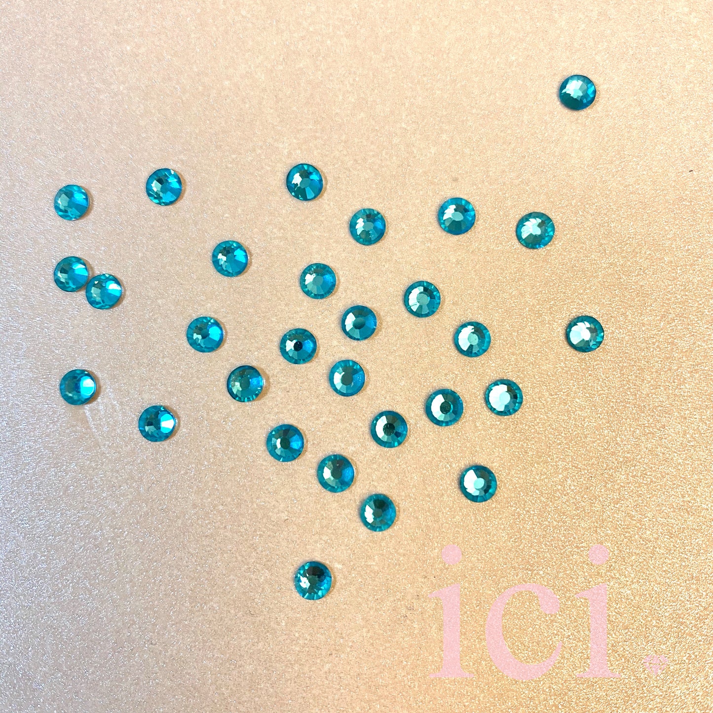 Flatback Rhinestone - Blue