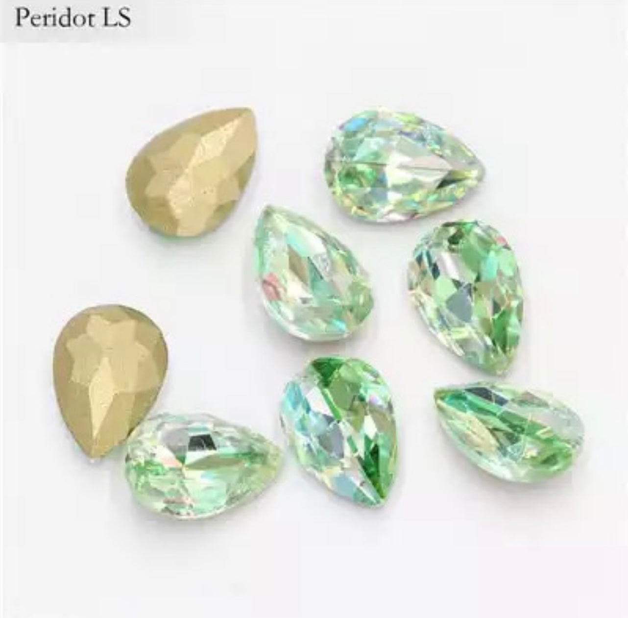 Peridot Teardrop