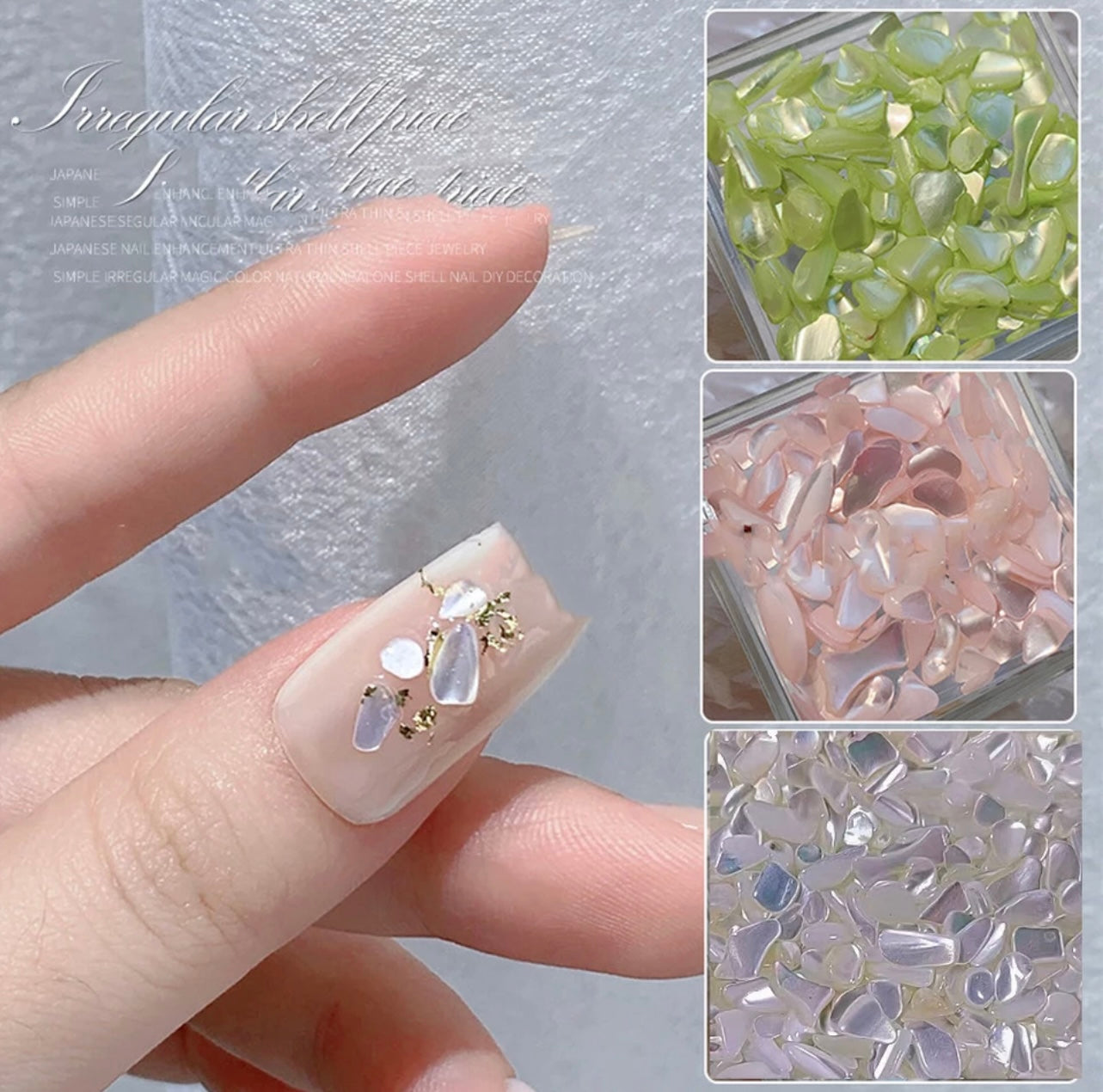 Aurora Iridescent Shell Stone