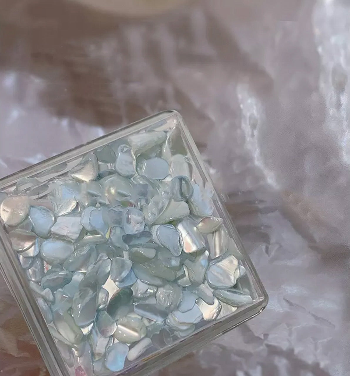 Aurora Iridescent Shell Stone
