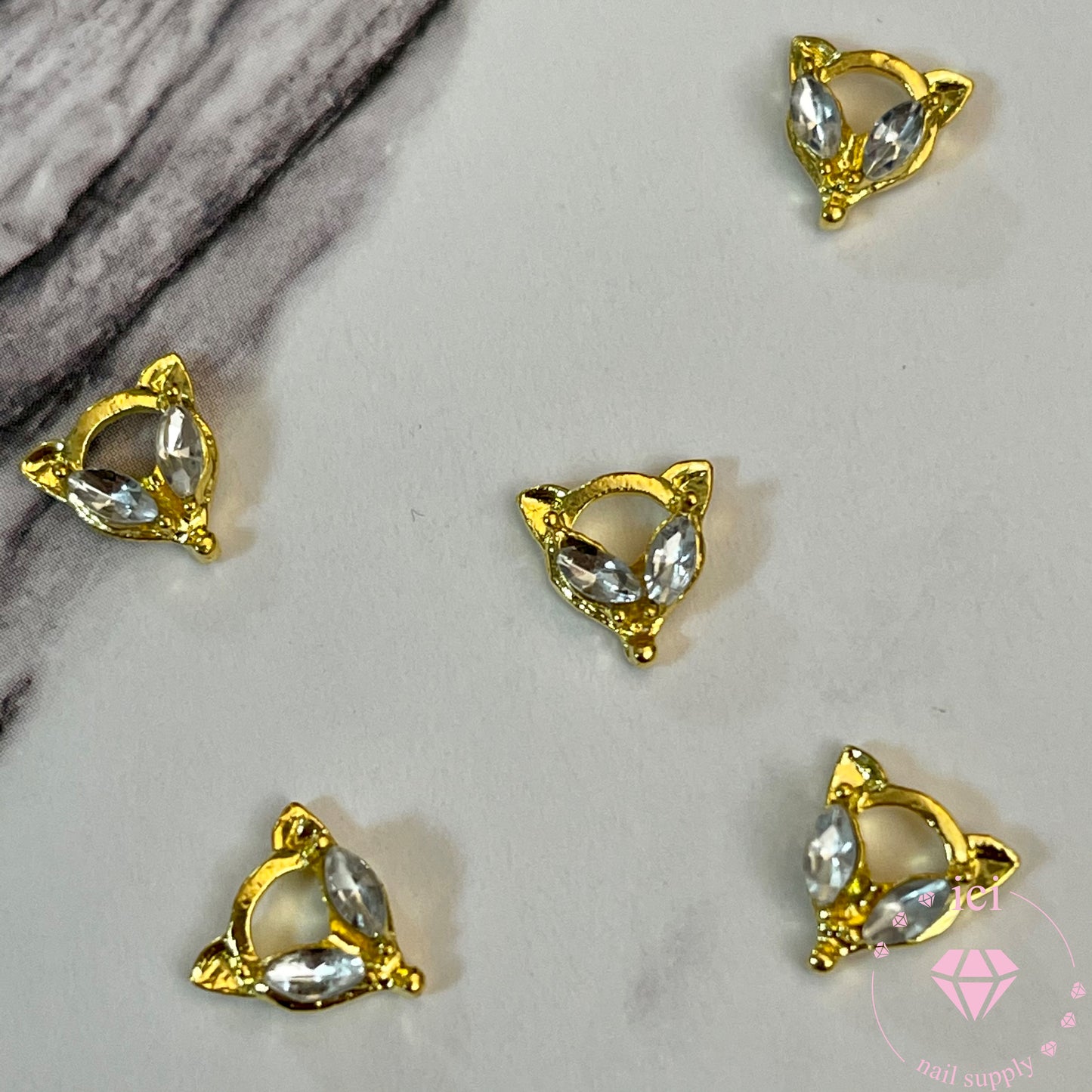 Gold Fox with Stone Eyes