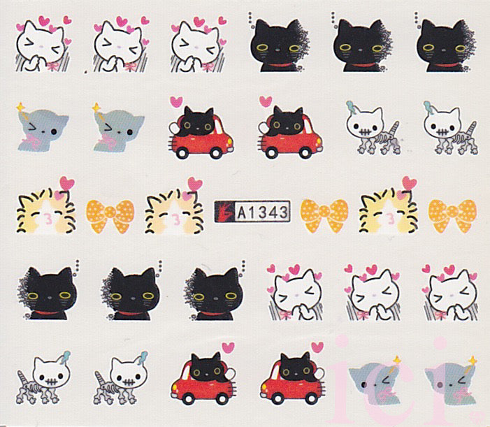 Colourful Cat A1343