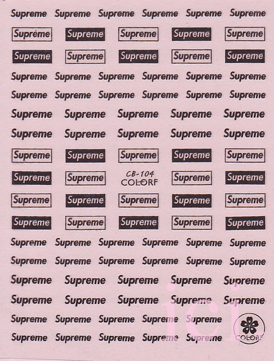 Supreme Sticker