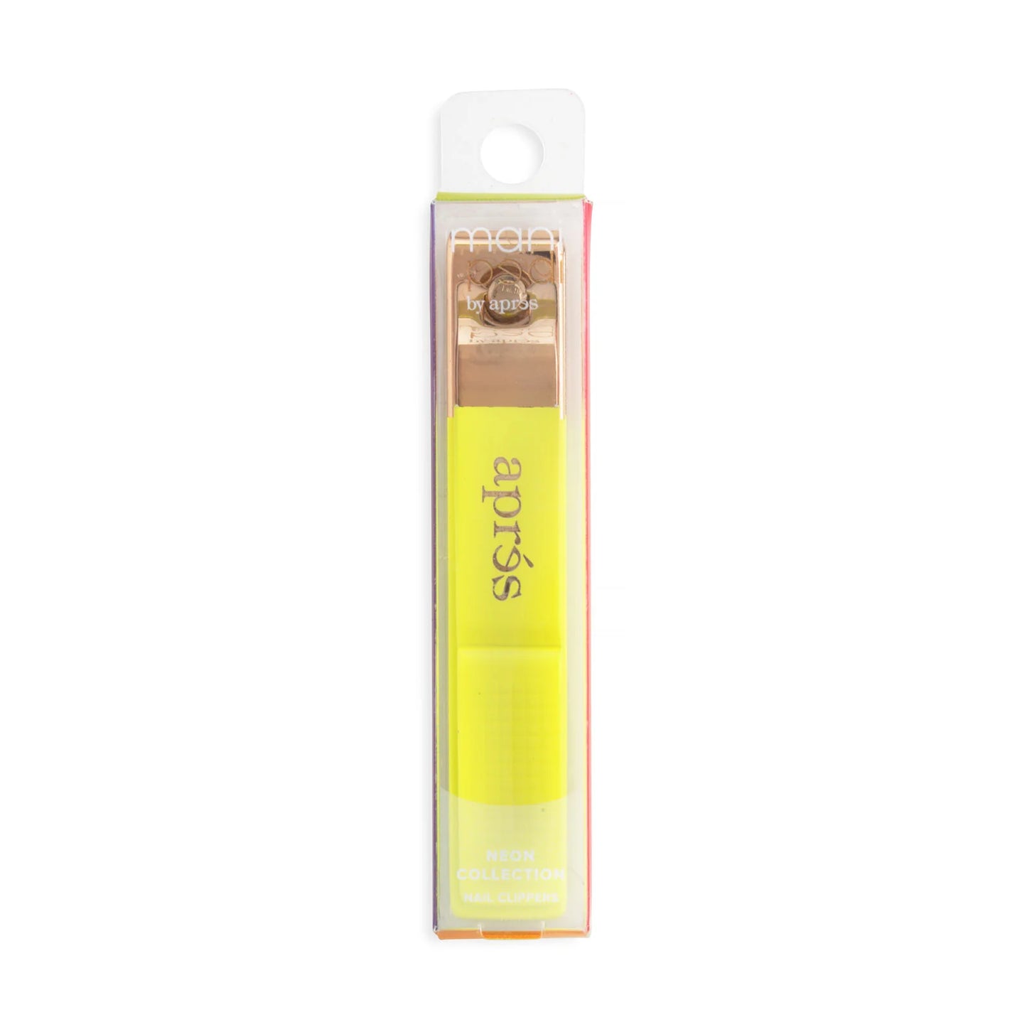 Nail Clippers Neon Yellow