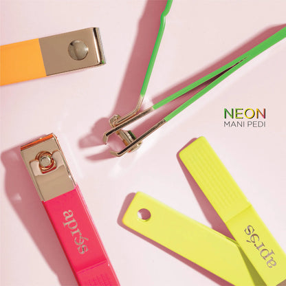 Nail Clippers Neon Yellow