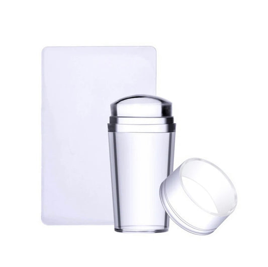 Stamper With Scraper