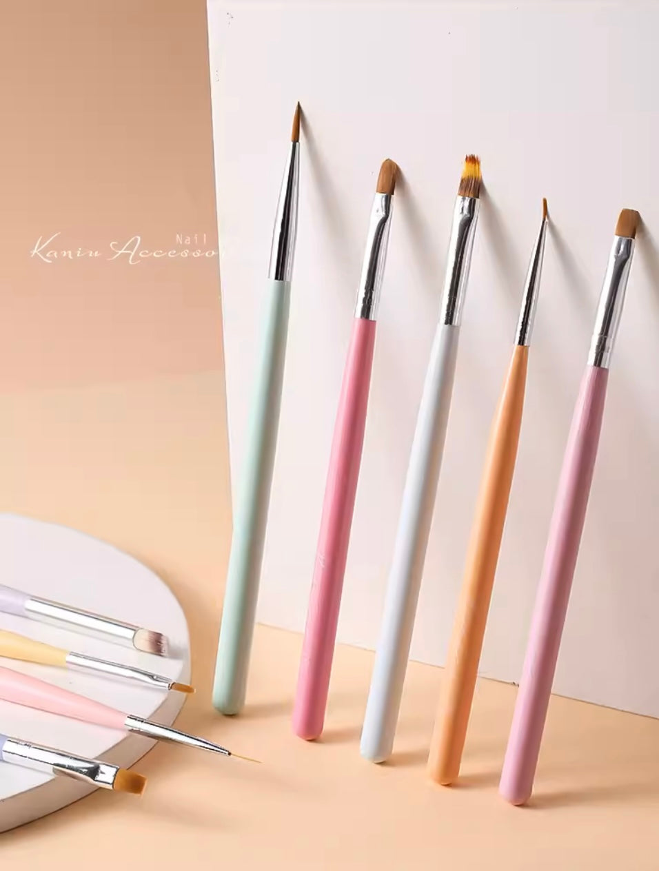 10 Pieces Pastel Brush Set