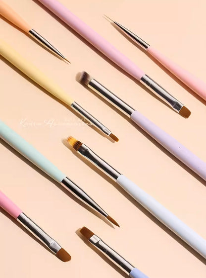 10 Pieces Pastel Brush Set