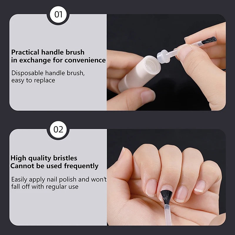 Disposable Nail Brush Polish