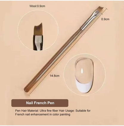 9 Piece Nail Brush Set