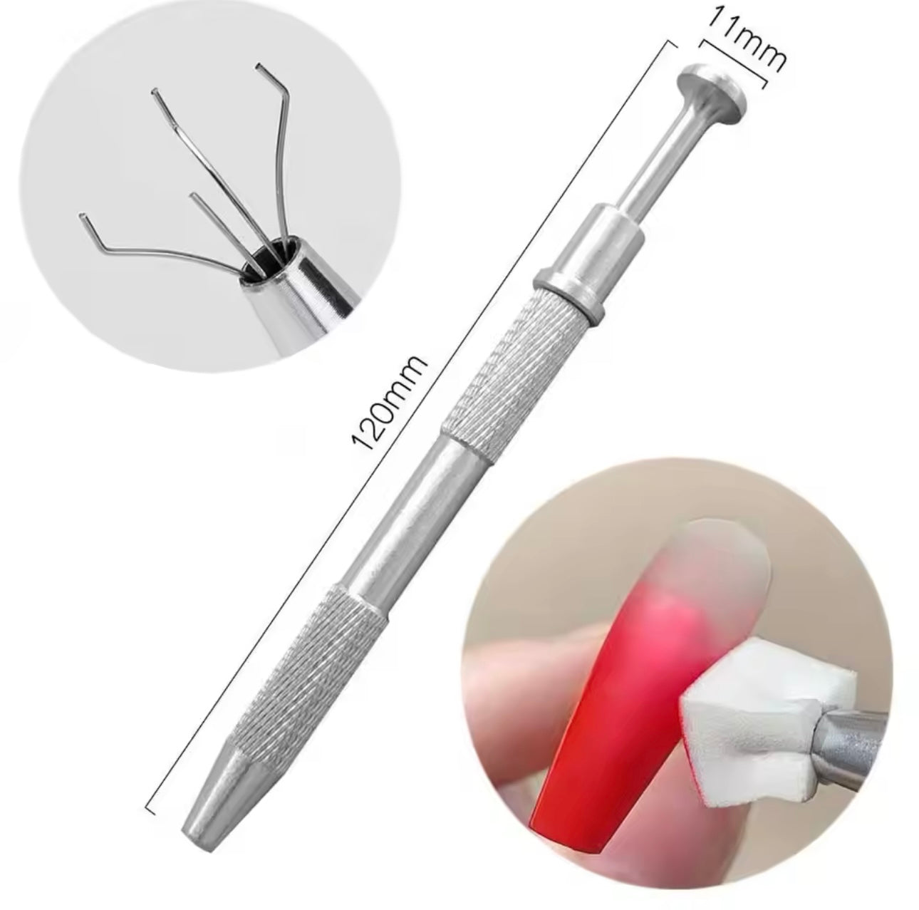 Nail Sponge with Grabber Set