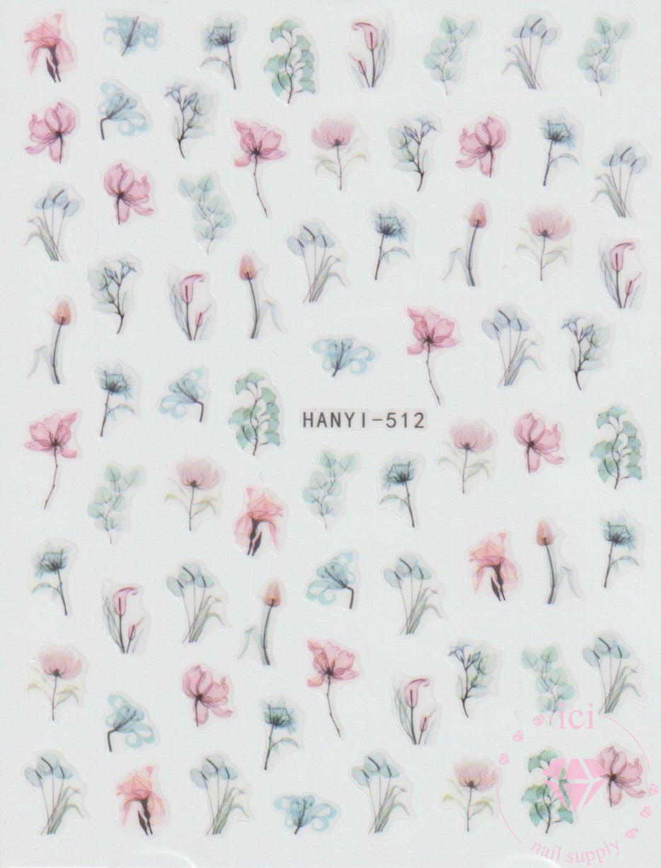 Delicate Pastel Flowers