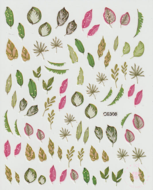 Assorted Green Leaves