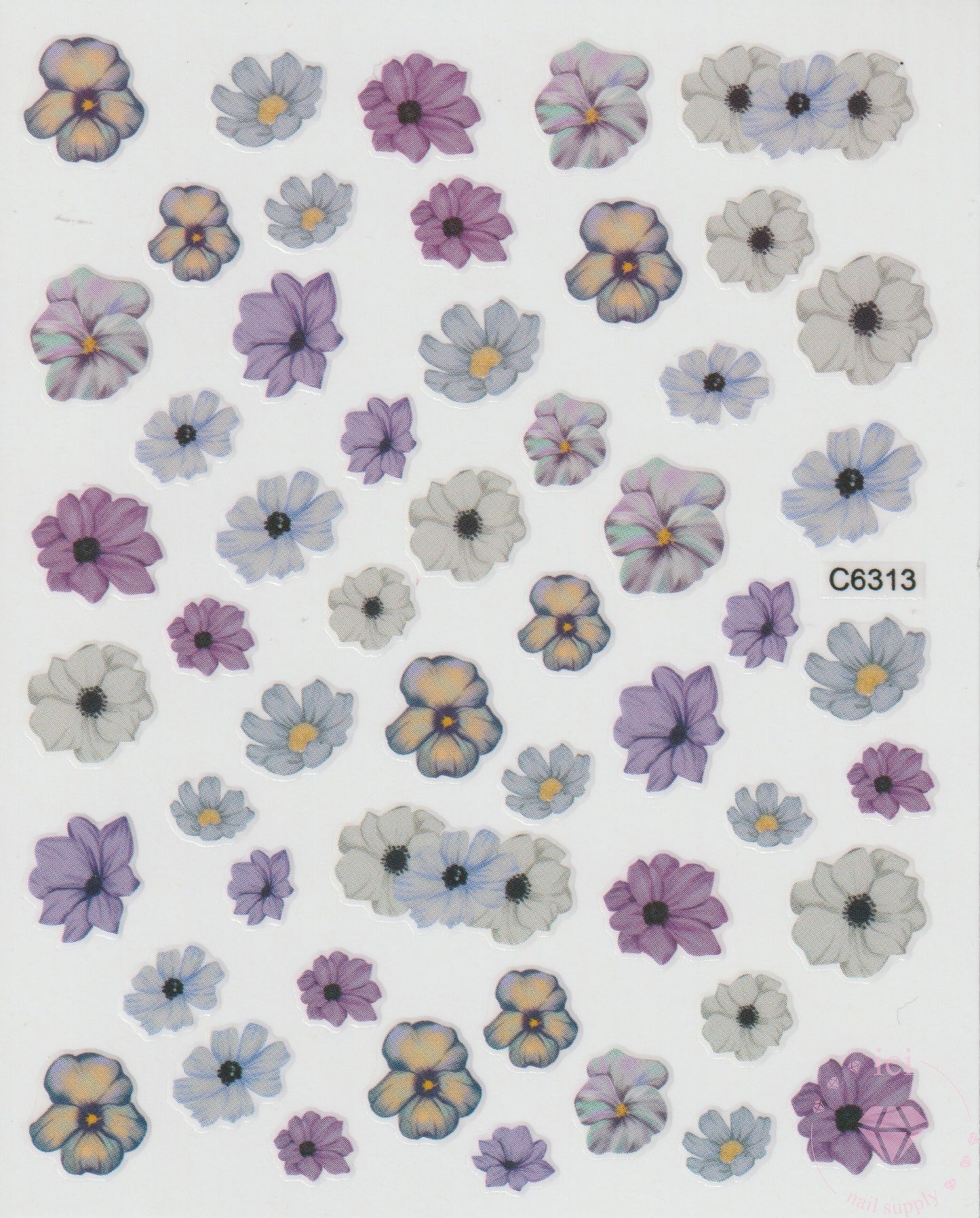 Assorted Purple Flowers