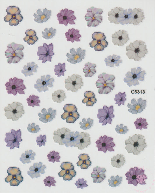 Assorted Purple Flowers