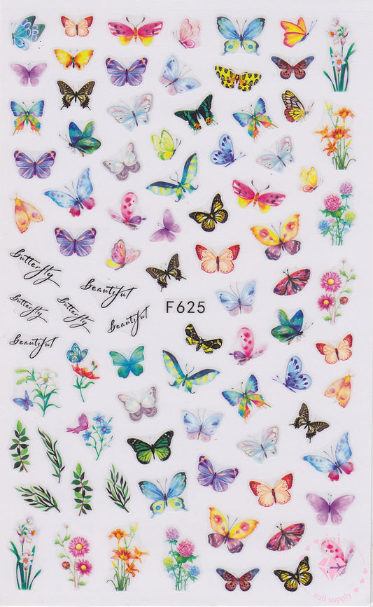 Assorted Butterflies