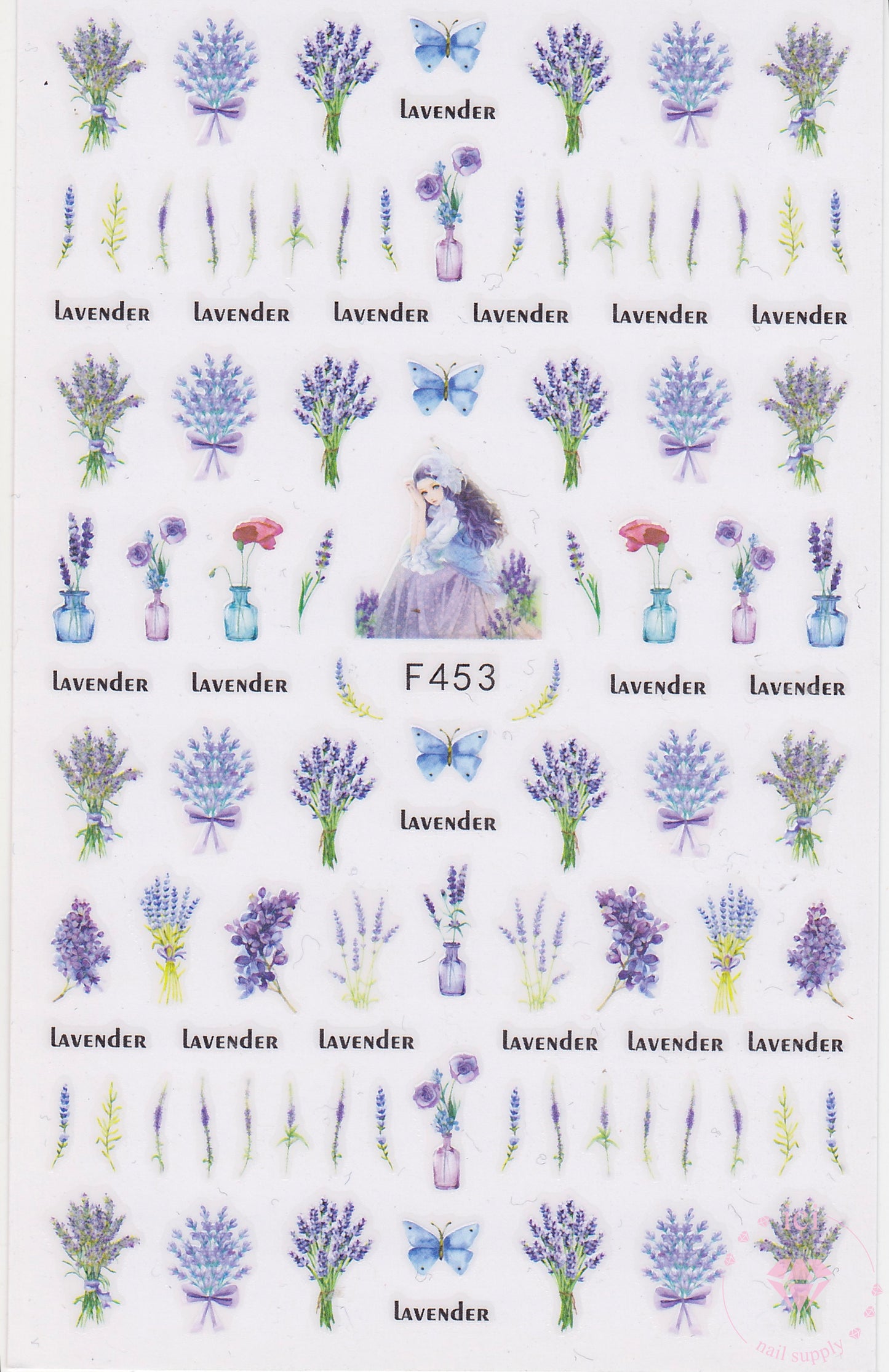 Lavender Flowers F453