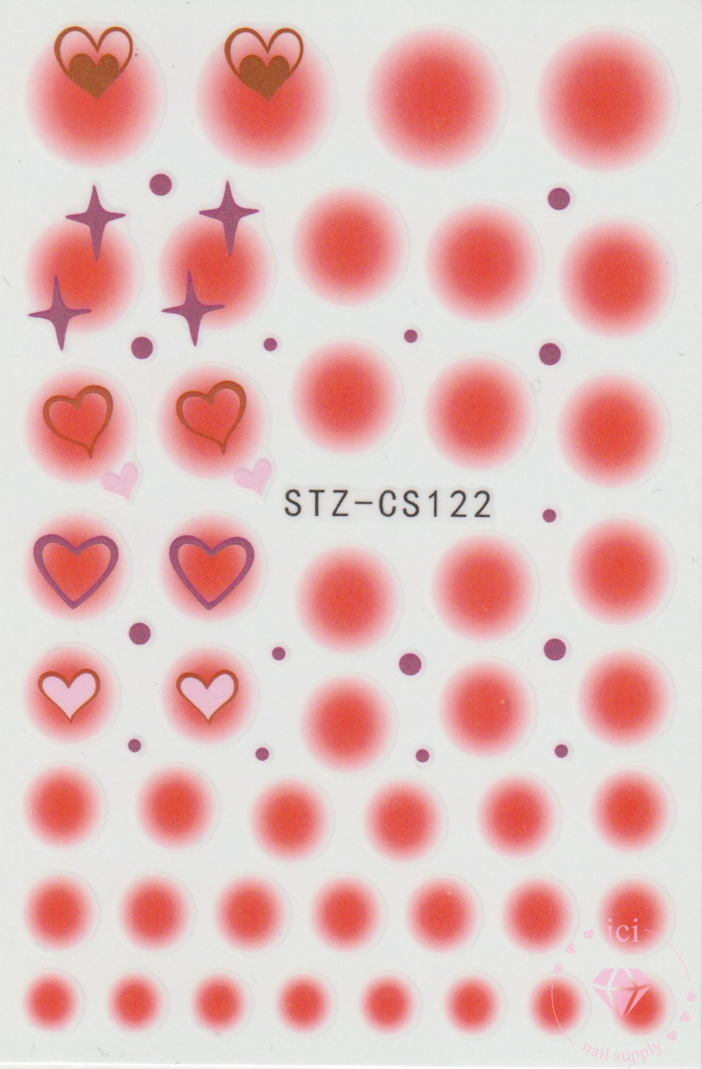 Blush Circles - Red