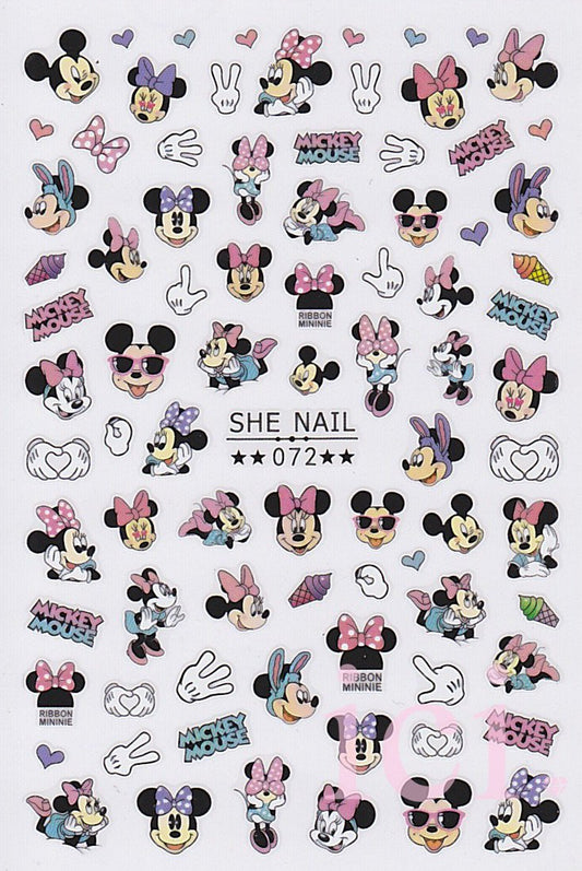 Disney Mouse Couple Sticker