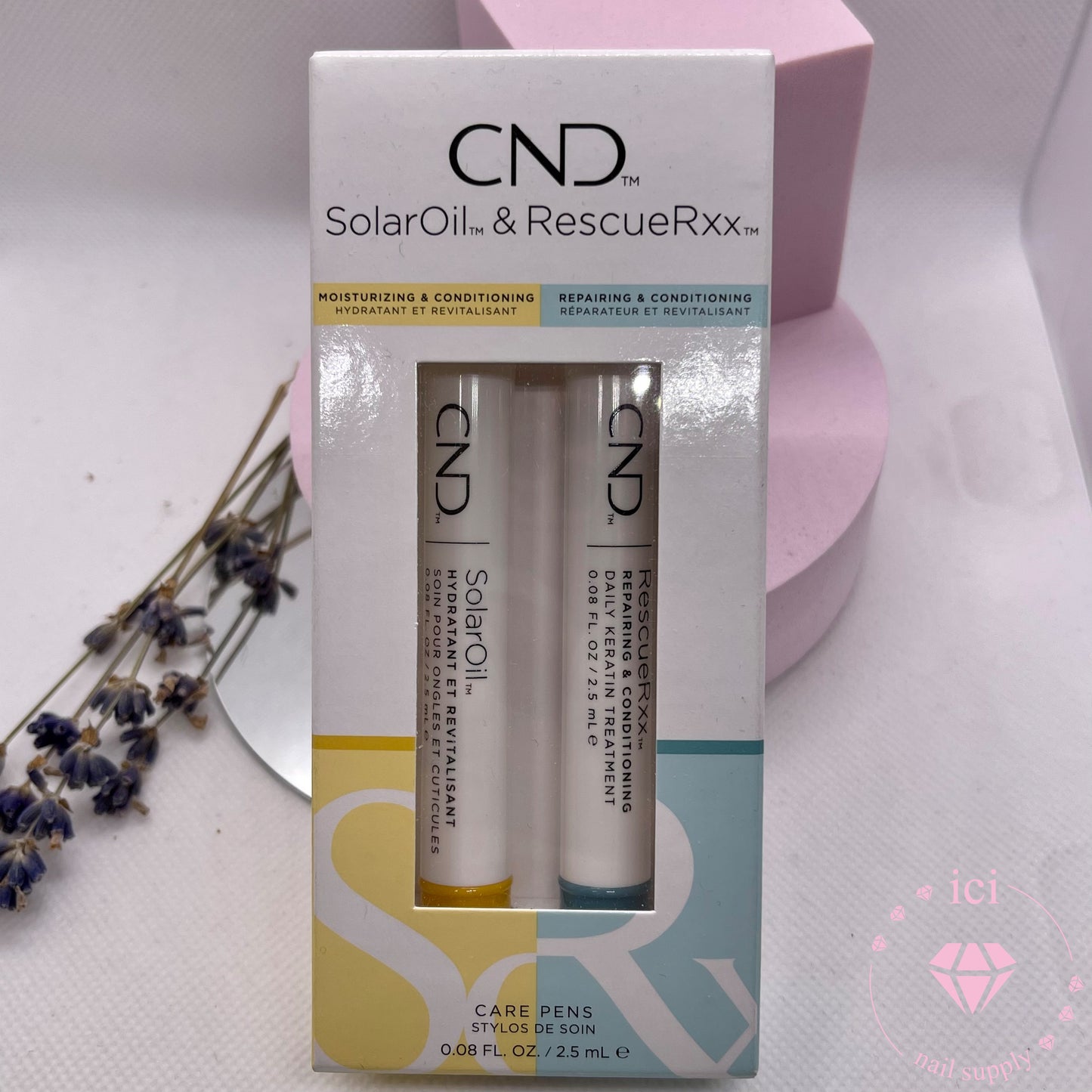 CND SolarOil & RescueRxx - Care Pens Duo - 0.08oz / 2.5ml Each