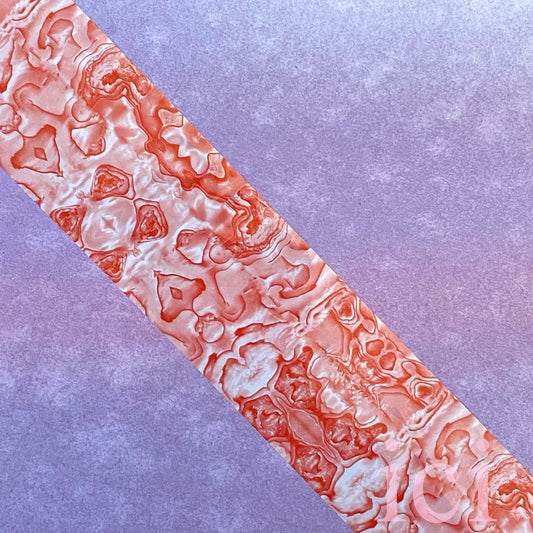 Red Marble Transfer Foil