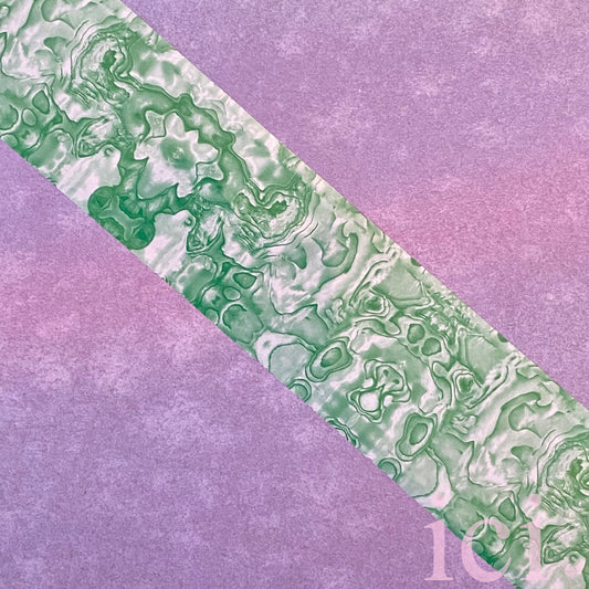 Green Marble Transfer Foil