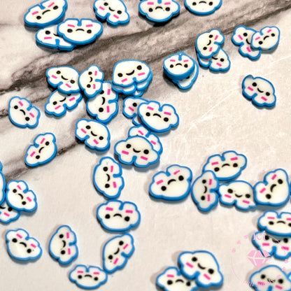 Cloud Fimo Slices