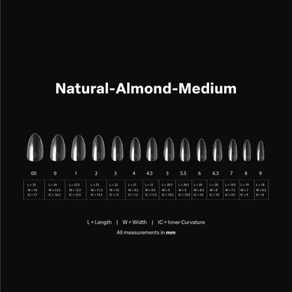 Gel-X® Natural Almond Medium Box of Tips