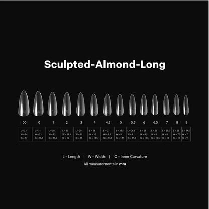 Gel-X® Sculpted Almond Long Box Of Tips