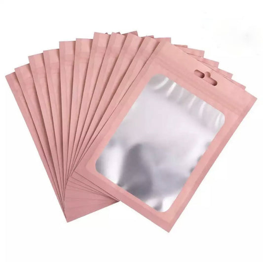 Plastic Bag - Matte Pink
