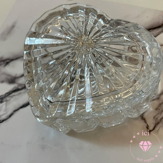 Acrylic Dappen Dish - Heart - Big