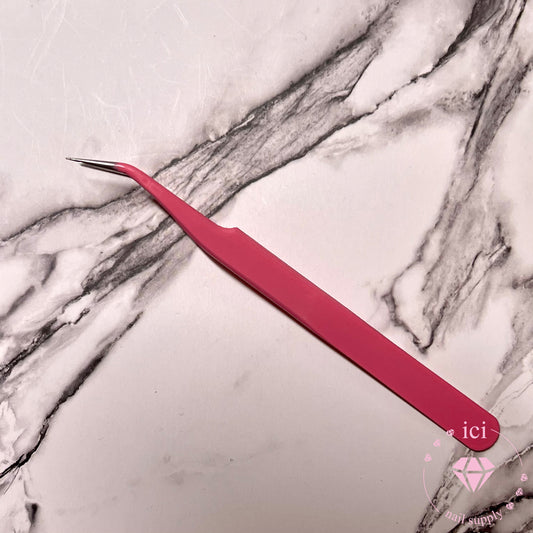 Curved Tweezer - Pink