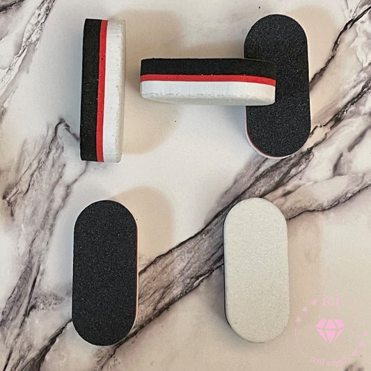 Nail Buffer - White/Black