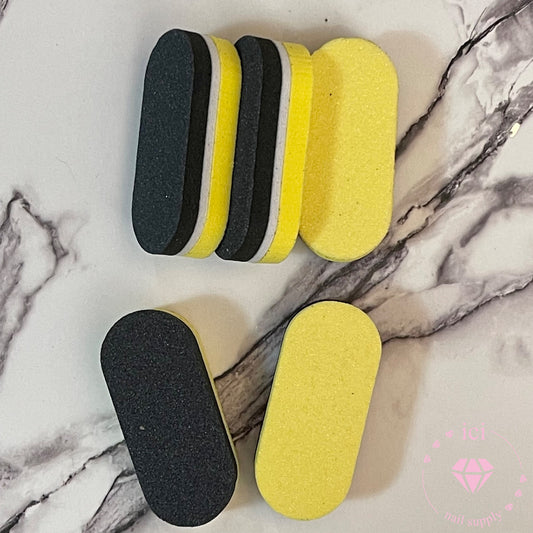 Nail Buffer - Black/Yellow