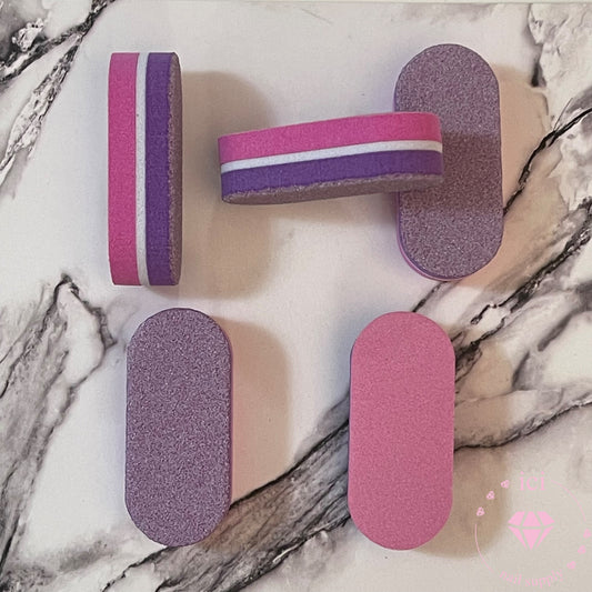 Nail Buffer - Pink/Purple