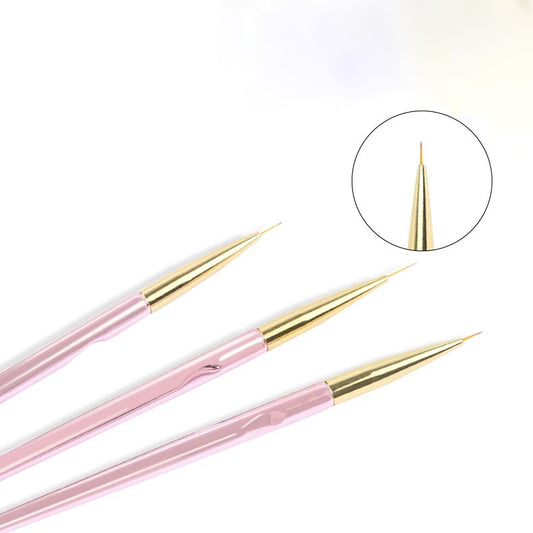 Pink Liner Brush Set