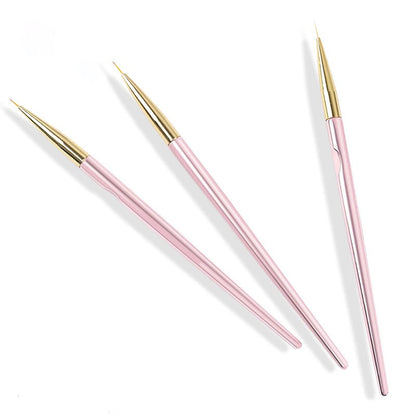 Pink Liner Brush Set