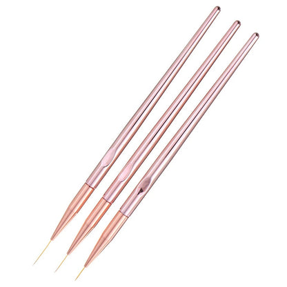 Pink Liner Brush Set