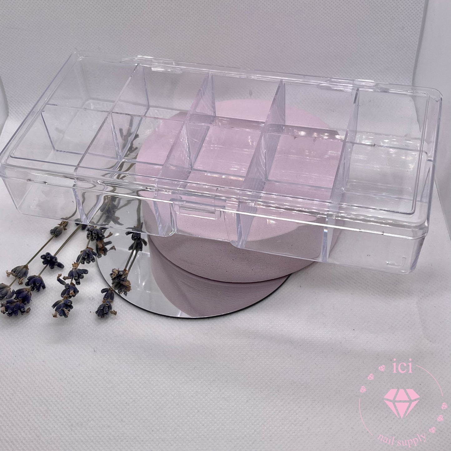 Nail Tips Container - Clear